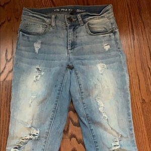 Victoria Secret Ripped Jeans